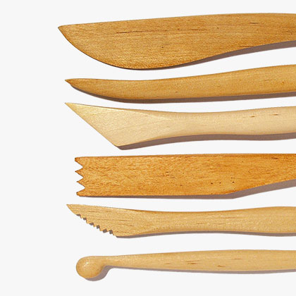 Wooden modelling sticks - Görsel 2